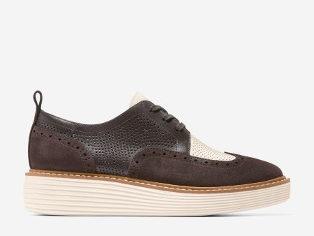 Women s ØriginalGrand Platform Wingtip Oxfords Discount