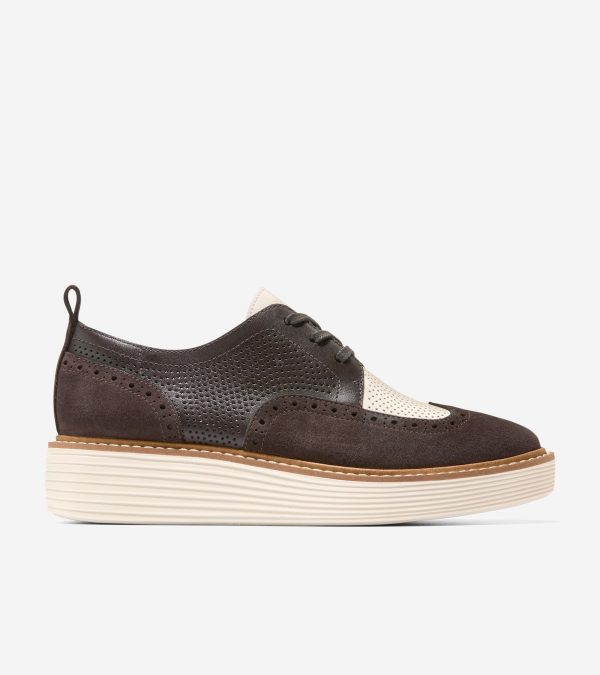 Women s ØriginalGrand Platform Wingtip Oxfords Discount