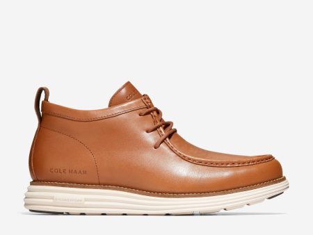 Men s ØriginalGrand Moc Toe Water-Resistant Chukka Boots Online Hot Sale