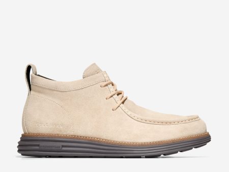 Men s ØriginalGrand Moc Toe Water-Resistant Chukka Boots Online Sale