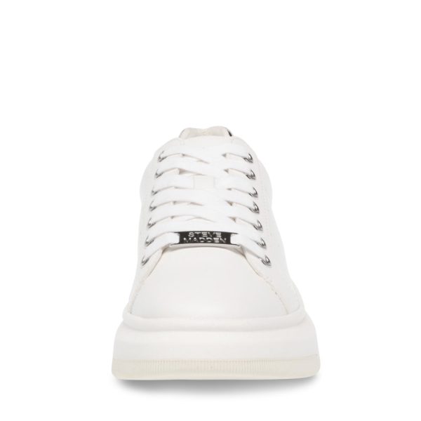 Glacial Sneaker WHITE SILVER Supply