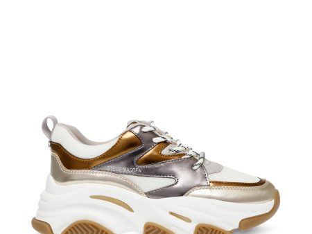 Jprogressive Sneaker PEWTER GOLD Online now