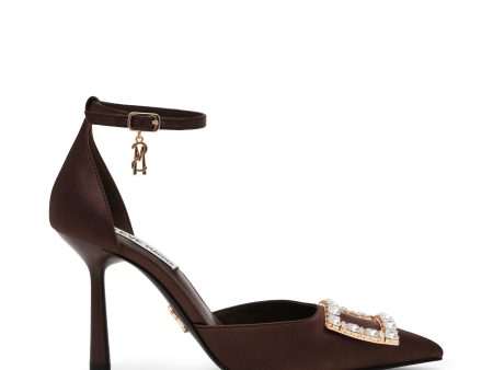 Accession Sandal BROWN SATIN on Sale