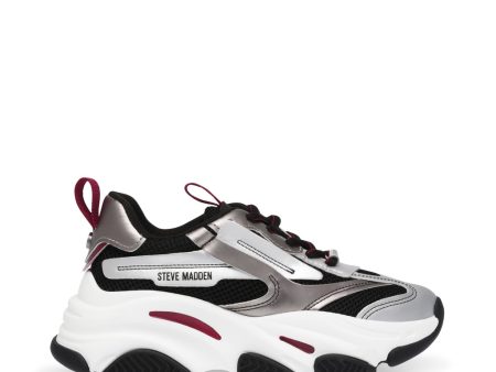 Possession-E Sneaker ICE PEWTER RED Online Sale