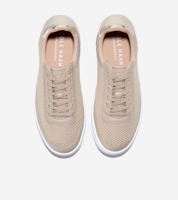 Women s GrandPrø Leisure Knit Sneakers For Cheap