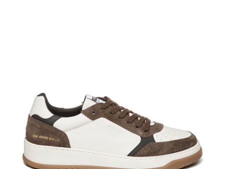 Ace Sneaker BONE DARK BROWN Fashion