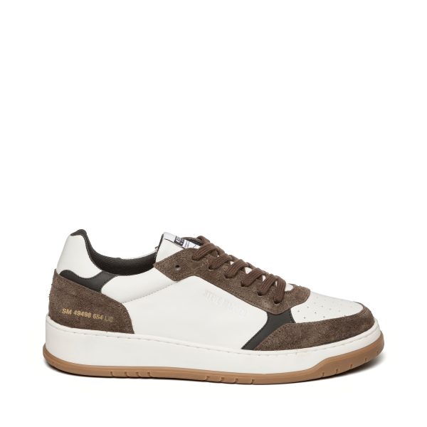 Ace Sneaker BONE DARK BROWN Fashion