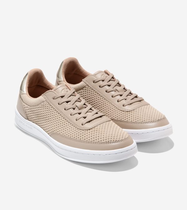 Women s GrandPrø Leisure Knit Sneakers For Cheap