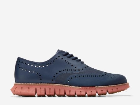 Мужские ZERØGRAND Remastered No Stitch Wingtip Oxfords Online now