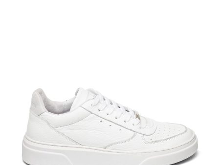 Brent Sneaker WHITE LEATHER Online Hot Sale