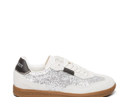 Emporia Sneaker BEIGE SILVER For Sale