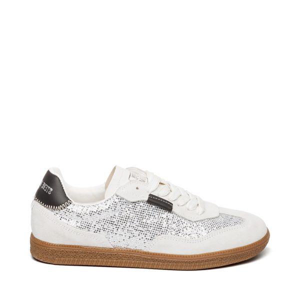 Emporia Sneaker BEIGE SILVER For Sale