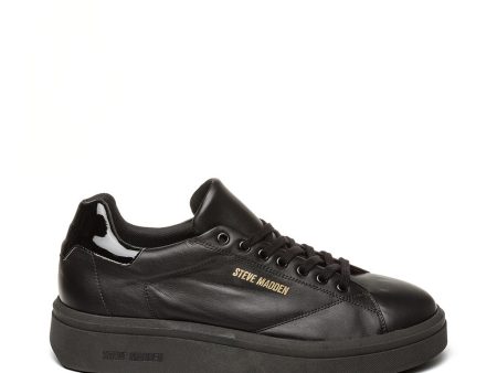 Fynner Sneaker BLACK LEATHER Hot on Sale