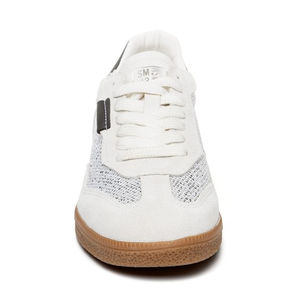 Emporia Sneaker BEIGE SILVER For Sale