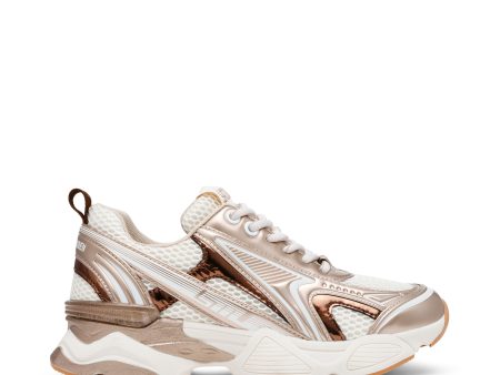 Speedster-E Sneaker SILVER   GOLD CREAM For Cheap