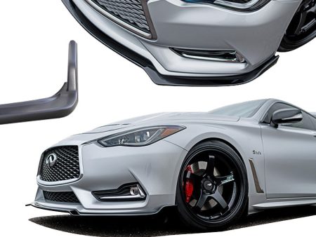 2017-2022 Infiniti Q60 3.0t Front Splitter - KB11230 Cheap