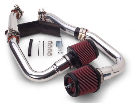 2007-08 Infiniti G35 Sedan - Dual Ultra Long Tube Air Intake Kit [Gen 3] - Oil Filter - 402849 Online