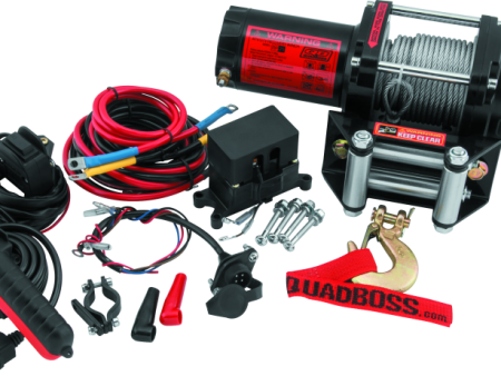 QuadBoss Winch 2500Lb W Cable Online Sale