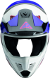 Answer AR1 Vendetta Helmet Red White Purple Youth - Small For Cheap