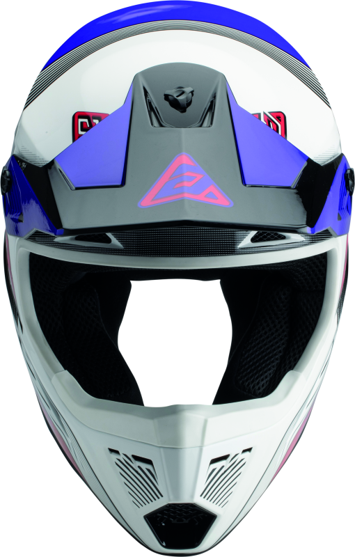 Answer AR1 Vendetta Helmet Red White Purple Youth - Small For Cheap